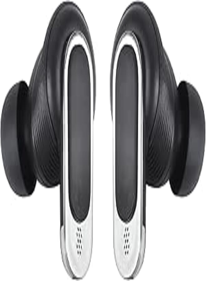 General GEB820 TWS Earbuds ANC+ENC – Black | LED Touch Screen, Deep Bass, Waterproof Wireless Earbuds